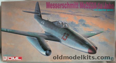 DML 1/48 Messerschmitt Me-262A-1a/Jabo - Master Series Issue (Me262A1a), 5507 plastic model kit
